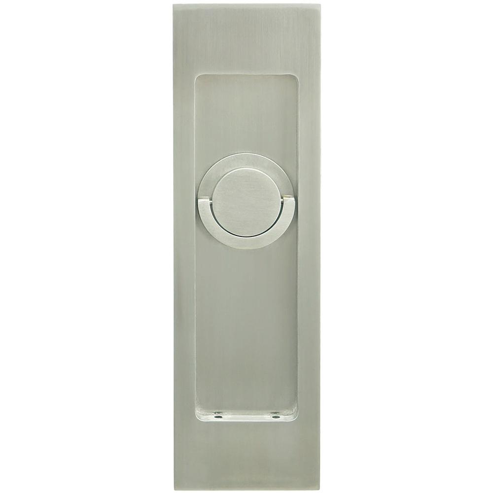 INOX - PD Series Pocket Door Pull 2792 Privacy TT09 - US32D - Satin Stainless Steel