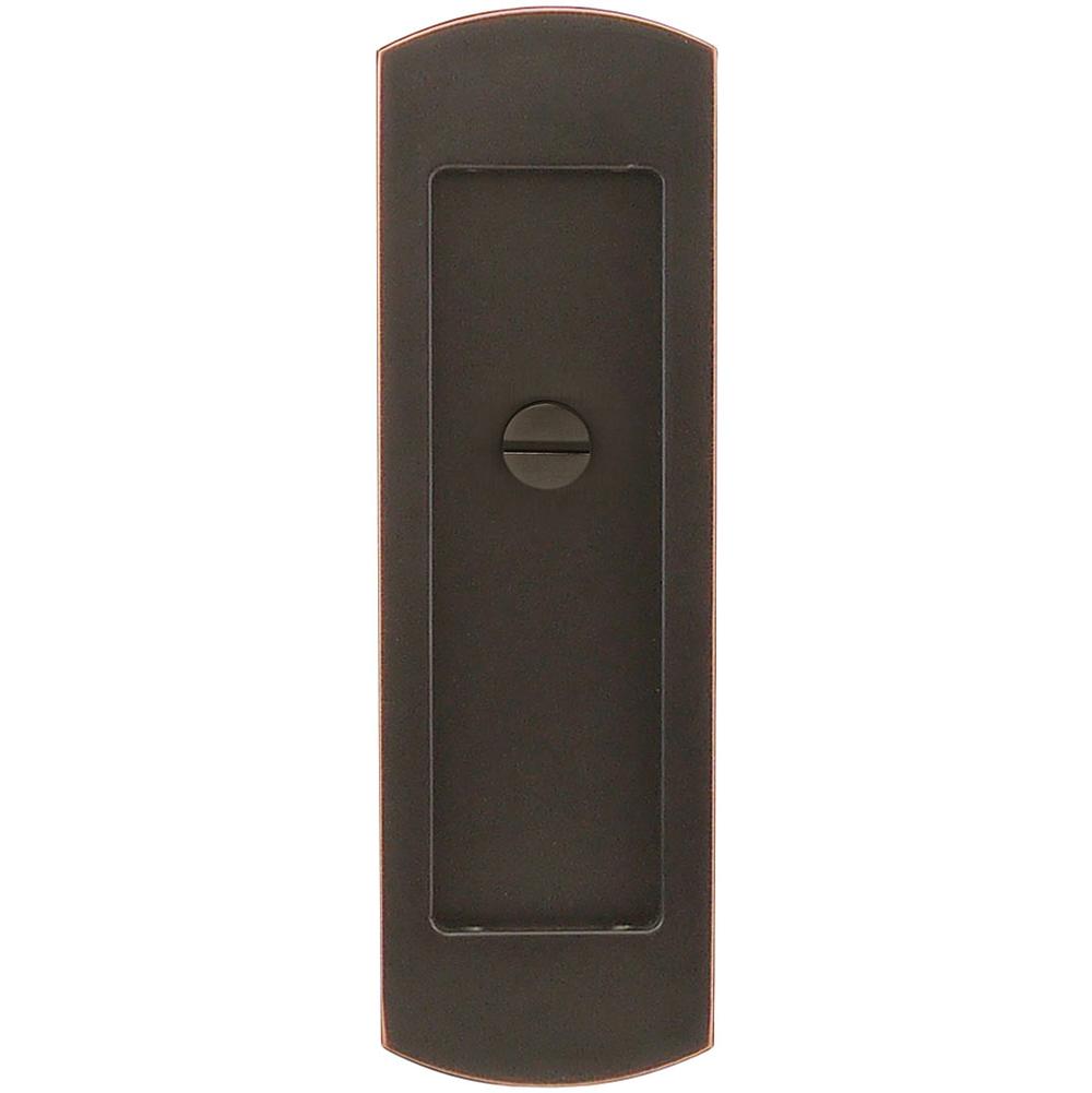 INOX - PD Series Pocket Door Pull 2992 Privacy TT09 - US10B - Oil Rubbed Bronze