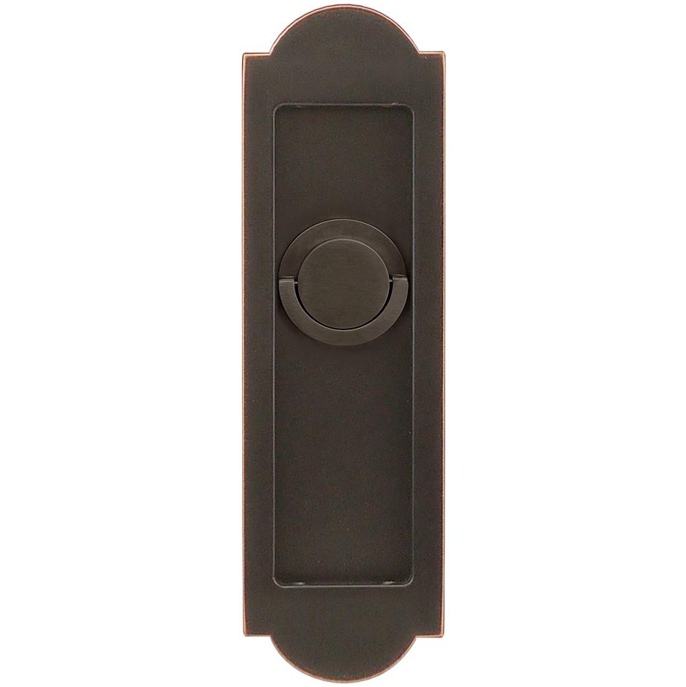 INOX - PD Series Pocket Door Pull 3182 Privacy TT08 - US10B - Oil Rubbed Bronze