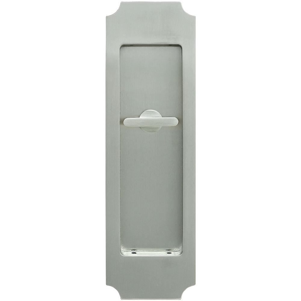 INOX - PD Series Pocket Door Pull 3282 Privacy TT08 - US32D - Satin Stainless Steel