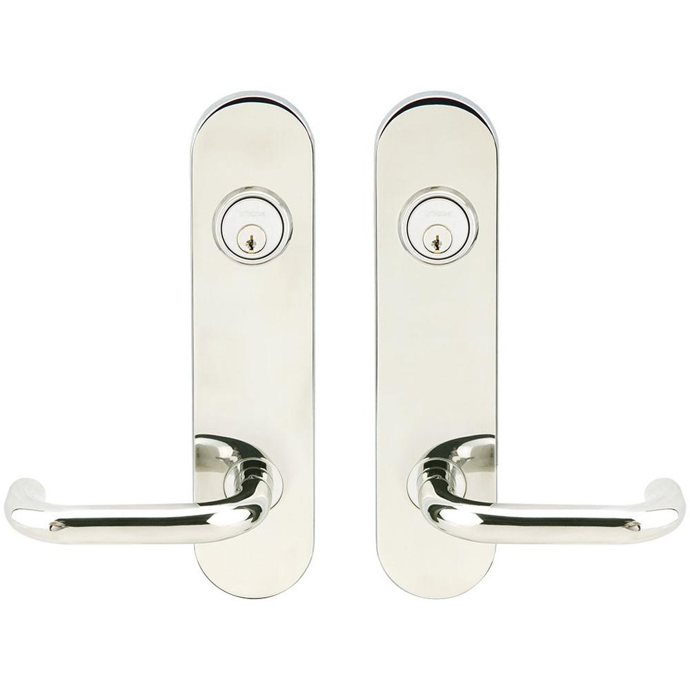 INOX - LA 102 Munich,TL4 Entry,Double Cyl 2-3/4'' BS,32 - Polished Stainless Steel