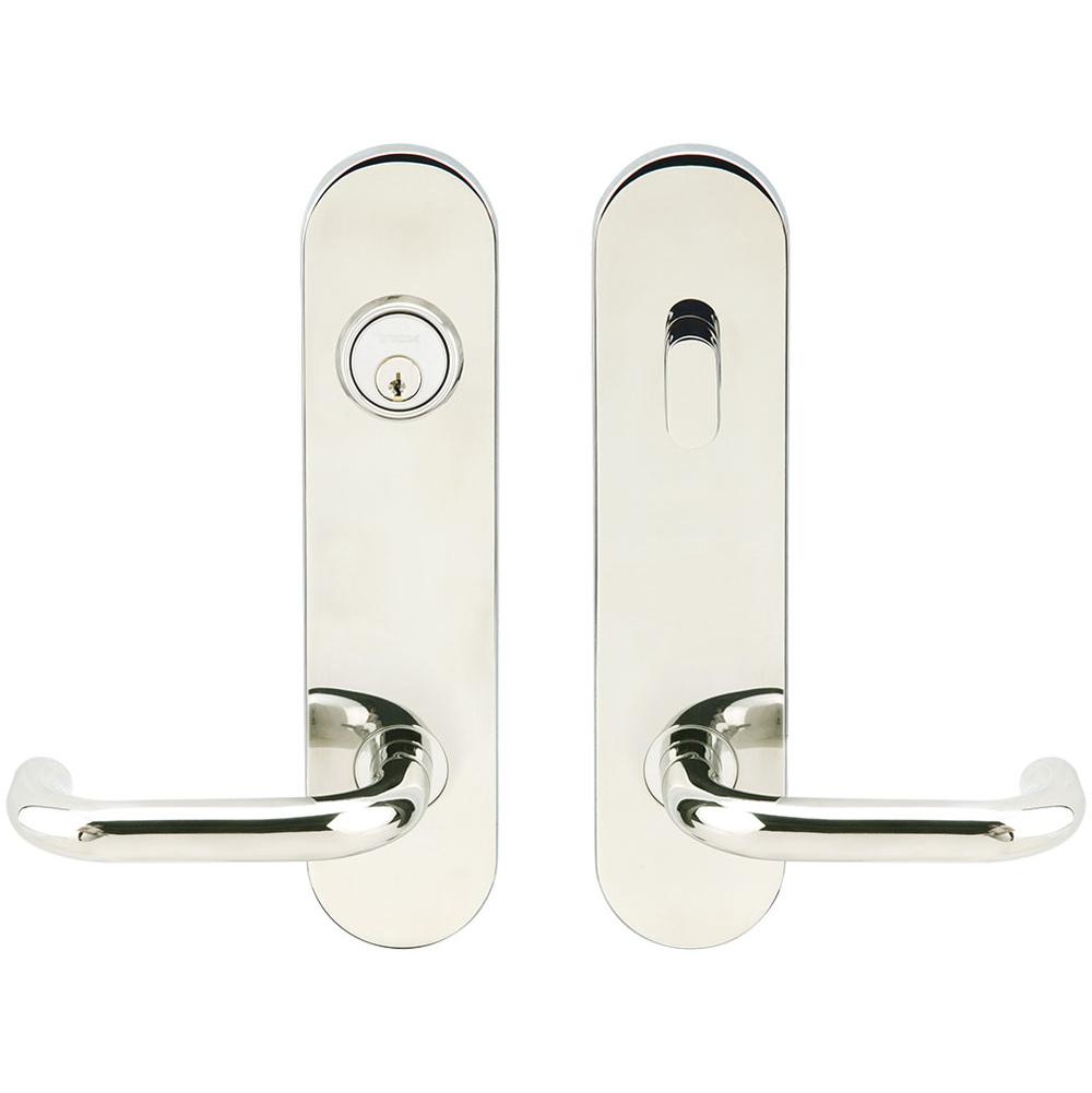 INOX - LA 102 Munich,TL4 Entry,Single Cyl 2-3/8'' BS,32,LH - Polished Stainless Steel