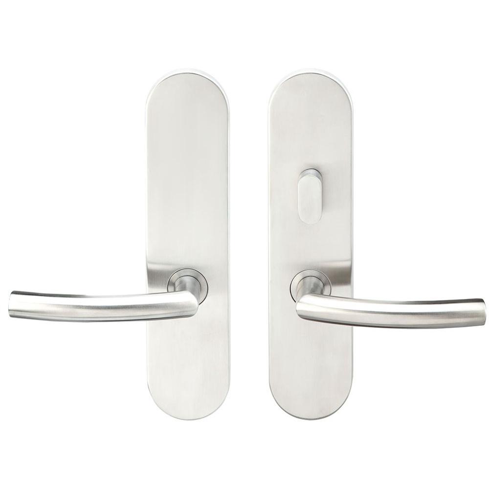 INOX - LA 103 Oslo, TL4 w/Privacy Bolt, 2-3/8'' BS,32D,RH - Satin Stainless Steel
