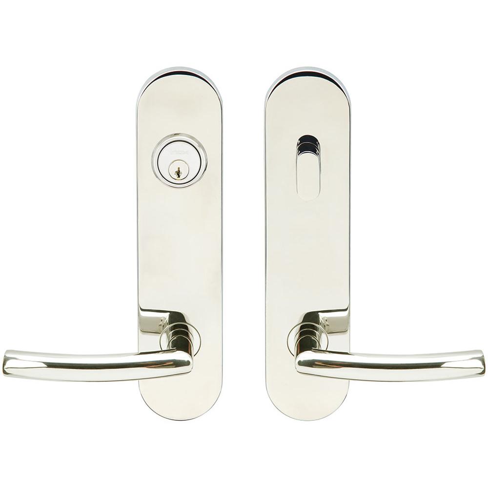 INOX - LA 103 Oslo,TL4 Entry,Single Cyl 2-3/4'' BS,32,RH - Polished Stainless Steel
