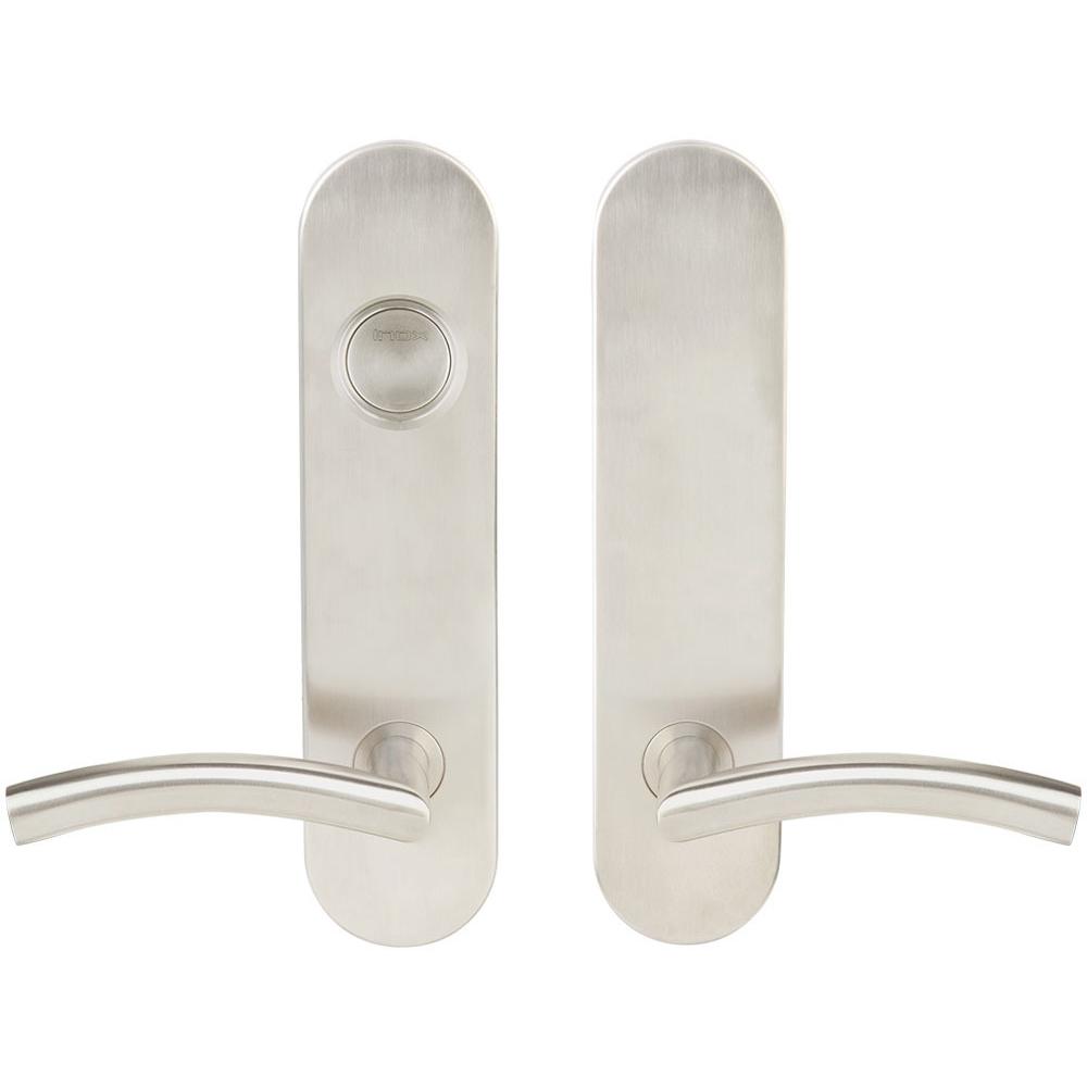 INOX - LA 104 Brussels, Dummy Entry, 32D, RH - Satin Stainless Steel
