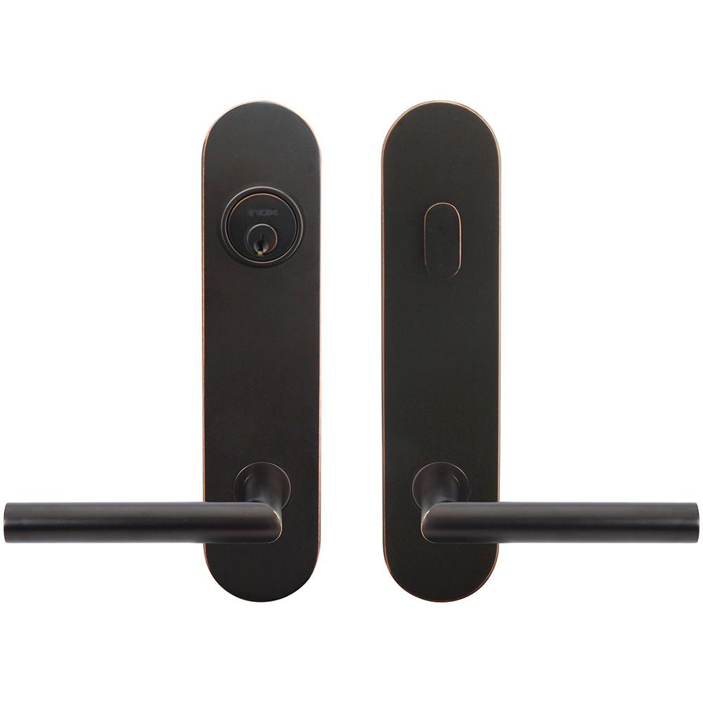 INOX - LA 105 Frankfurt,TL4 Entry,Single Cyl 2-3/8'' BS,10B,LH - Oil Rubbed Bronze