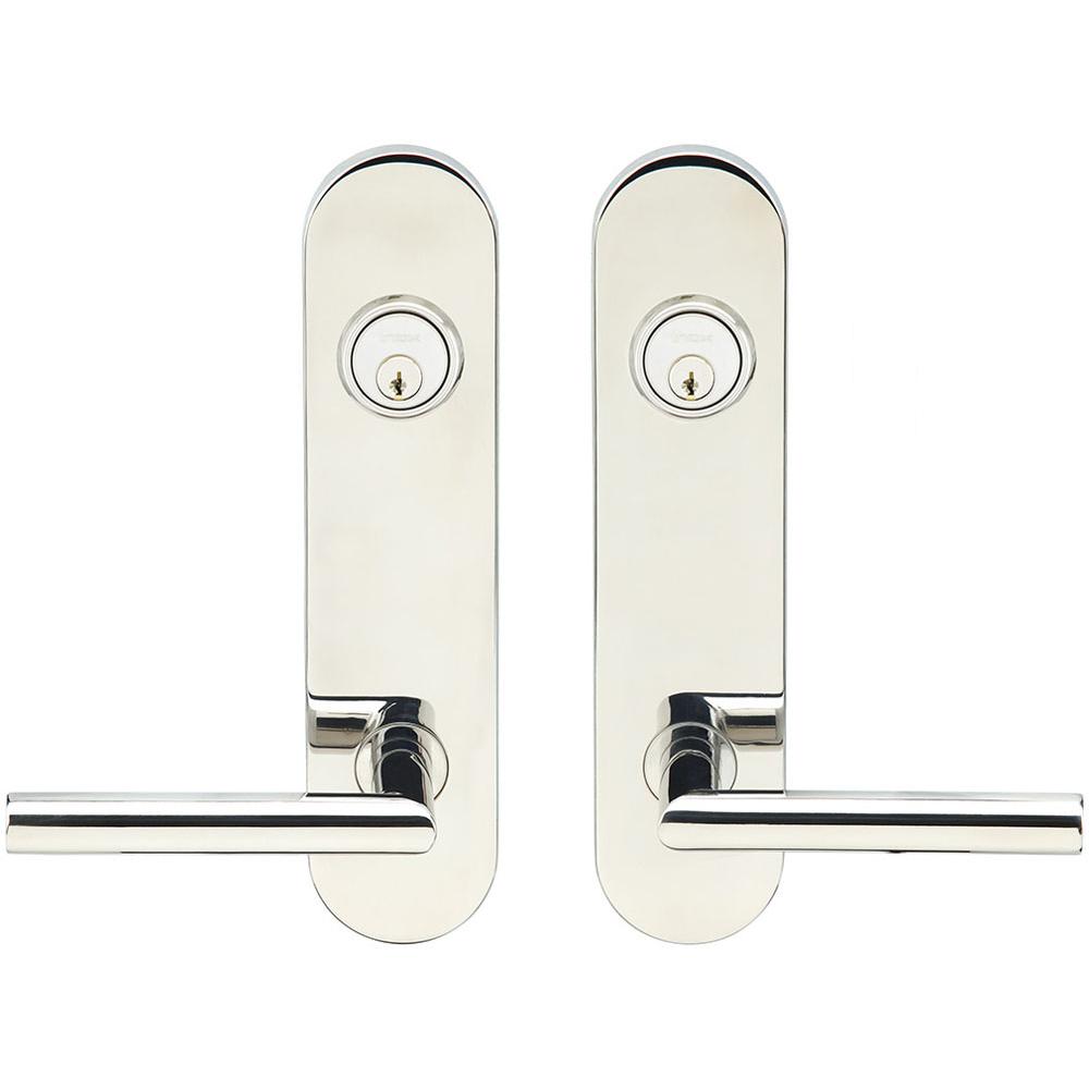INOX - LA 105 Frankfurt,TL4 Entry,Double Cyl 2-3/4'' BS,32 - Polished Stainless Steel