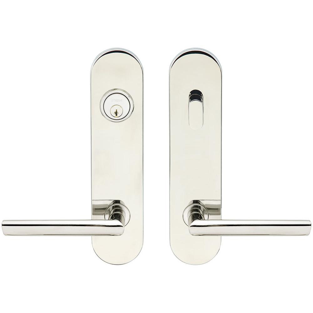 INOX - LA 107 Stockholm,TL4 Entry,Single Cyl 2-3/4'' BS,32,LH - Polished Stainless Steel