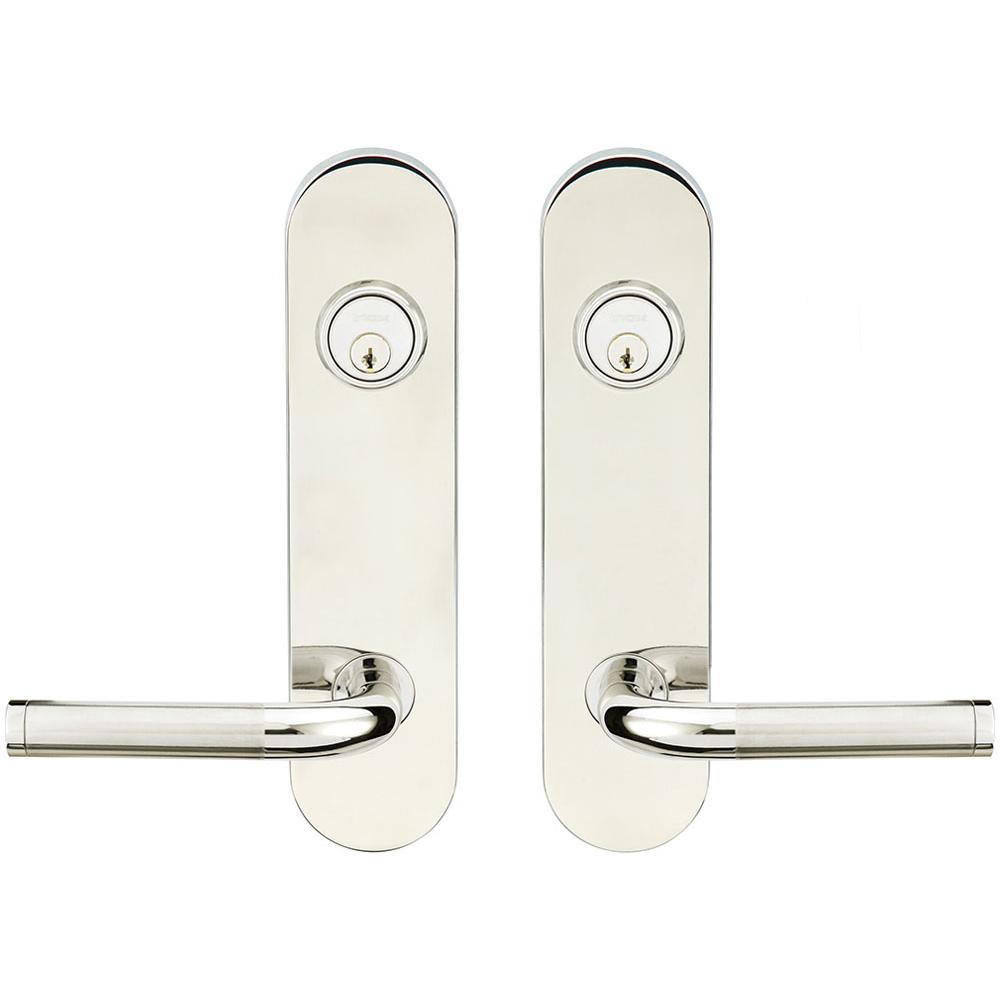 INOX - LA 108 Vienna,TL4 Entry,Double Cyl 2-3/4'' BS,SP - Polished Stainless Steel