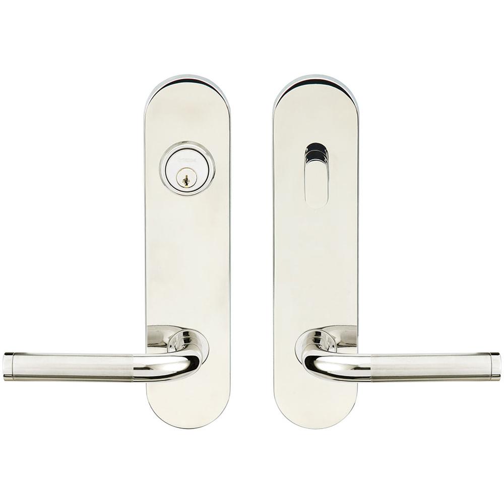INOX - LA 108 Vienna,TL4 Entry,Single Cyl 2-3/4'' BS,SP,RH - Polished Stainless Steel
