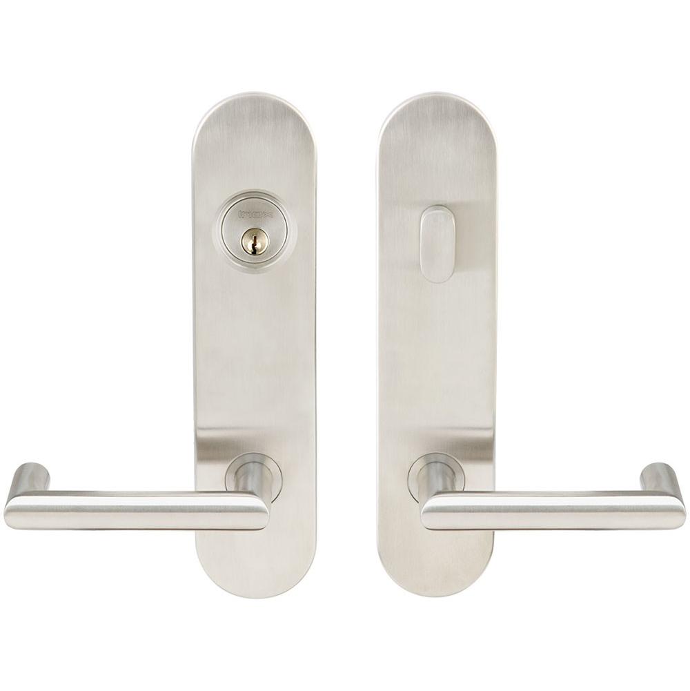 INOX - LA 109 Stuttgart,TL4 Entry,Single Cyl 2-3/4'' BS,32D,LH - Satin Stainless Steel