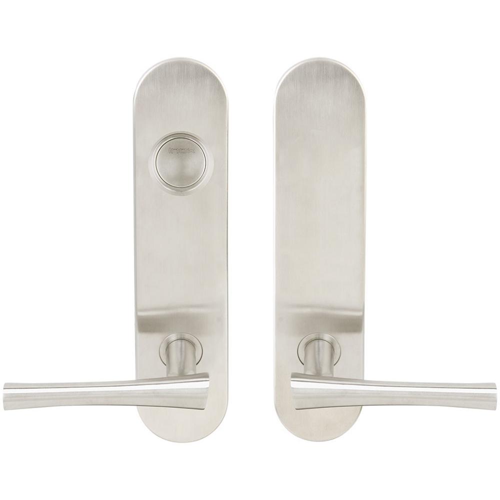 INOX - LA 214 Champagne, Dummy Entry, 32D, LH - Satin Stainless Steel