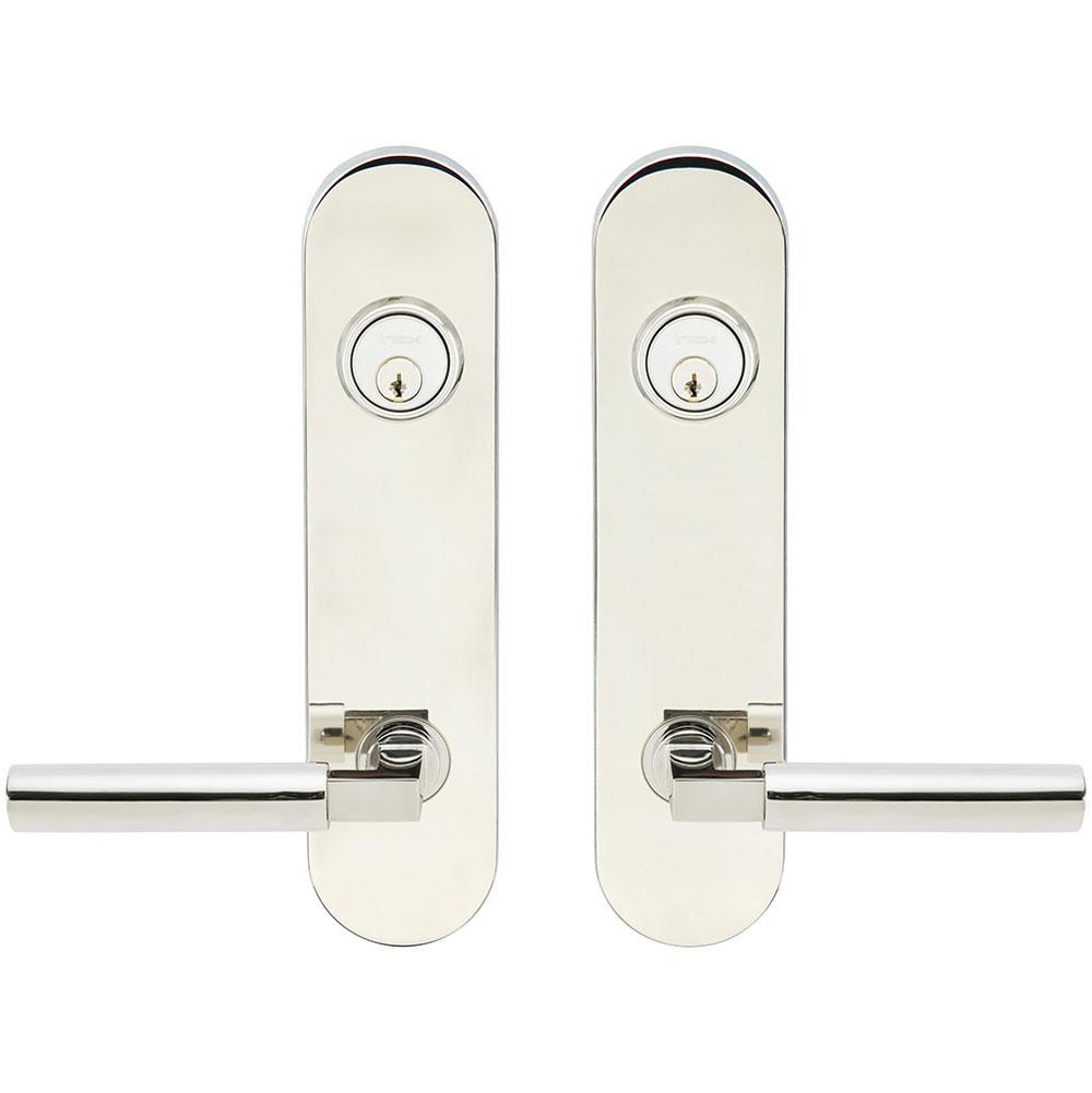 INOX - LA 221 Aurora,TL4 Entry,Double Cyl 2-3/8'' BS,32 - Polished Stainless Steel
