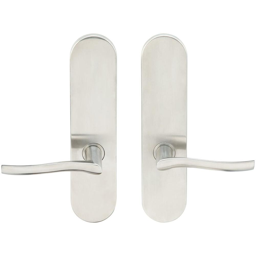 INOX - LA 225 Waterfall, Full Dummy, High Lever Position, 32D, LH - Satin Stainless Steel