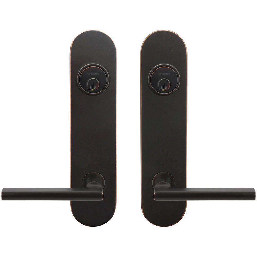 INOX - LA 243 Sunrise,TL4 Entry,Double Cyl 2-3/8'' BS,10B - Oil Rubbed Bronze
