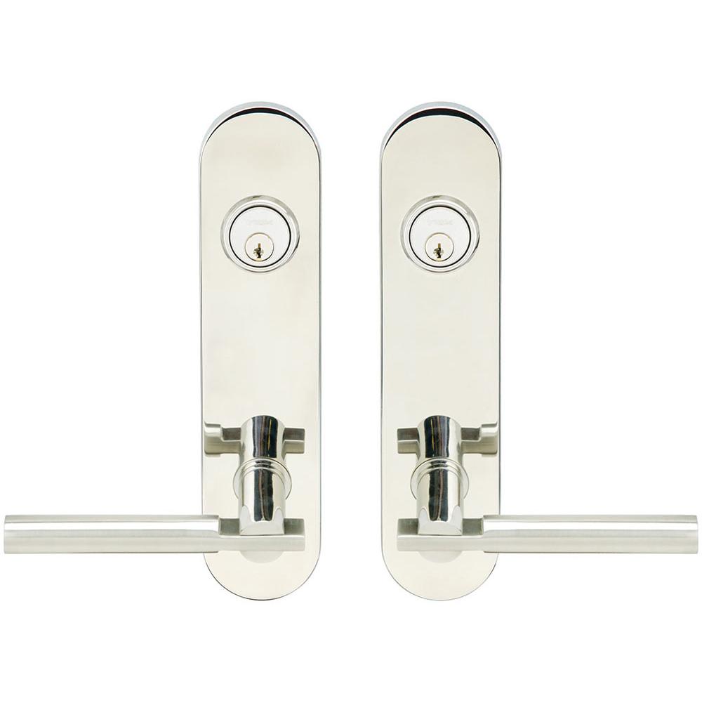 INOX - LA 251 Sequoia,TL4 Entry,Double Cyl 2-3/4'' BS,32 - Polished Stainless Steel