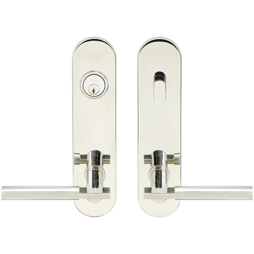 INOX - LA 251 Sequoia,TL4 Entry,Single Cyl 2-3/4'' BS,32,RH - Polished Stainless Steel