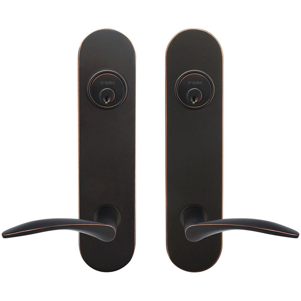 INOX - LA 311 Crest,TL4 Entry,Double Cyl 2-3/8'' BS,10B - Oil Rubbed Bronze