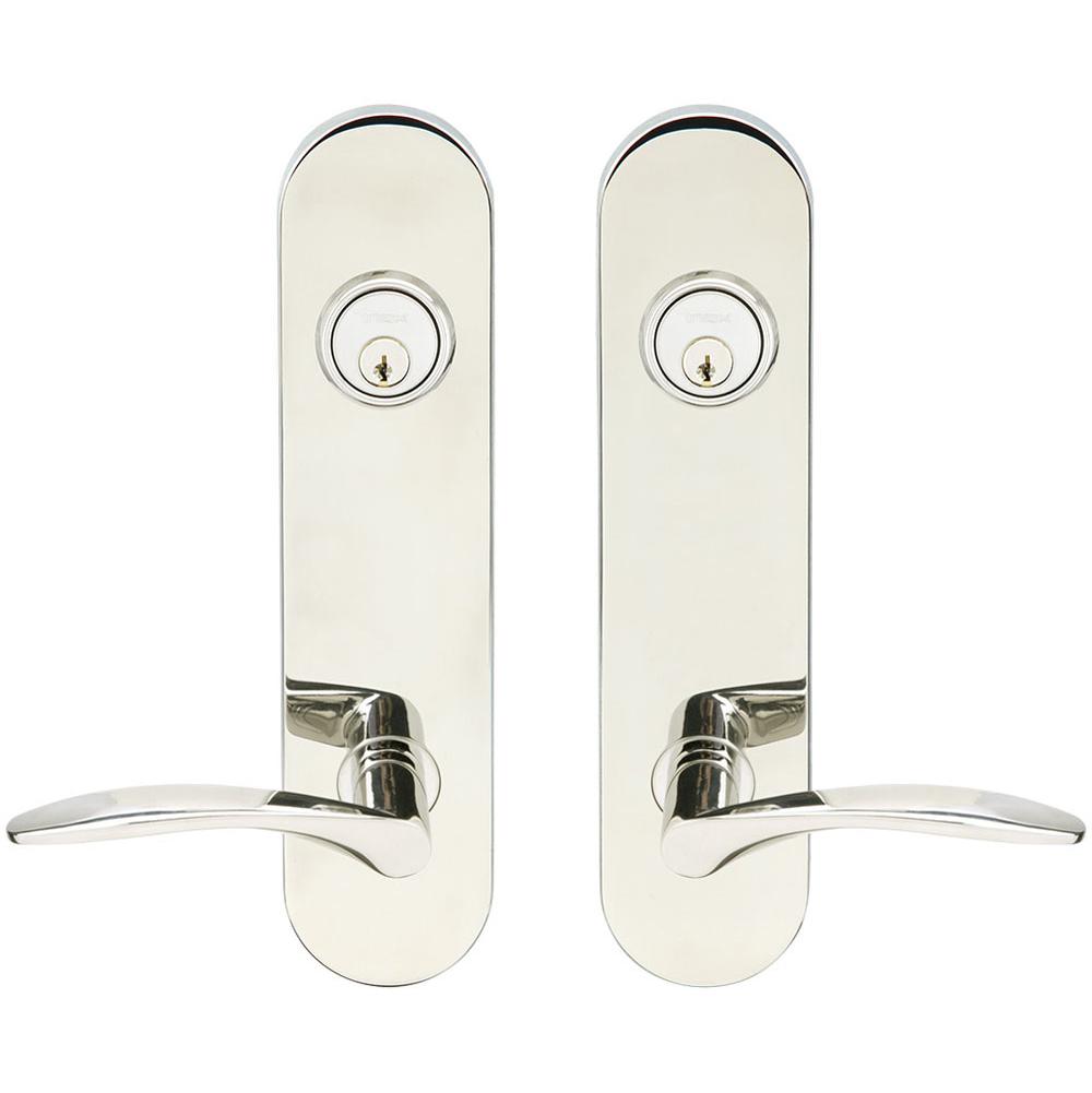 INOX - LA 311 Crest,TL4 Entry,Double Cyl 2-3/4'' BS,32 - Polished Stainless Steel