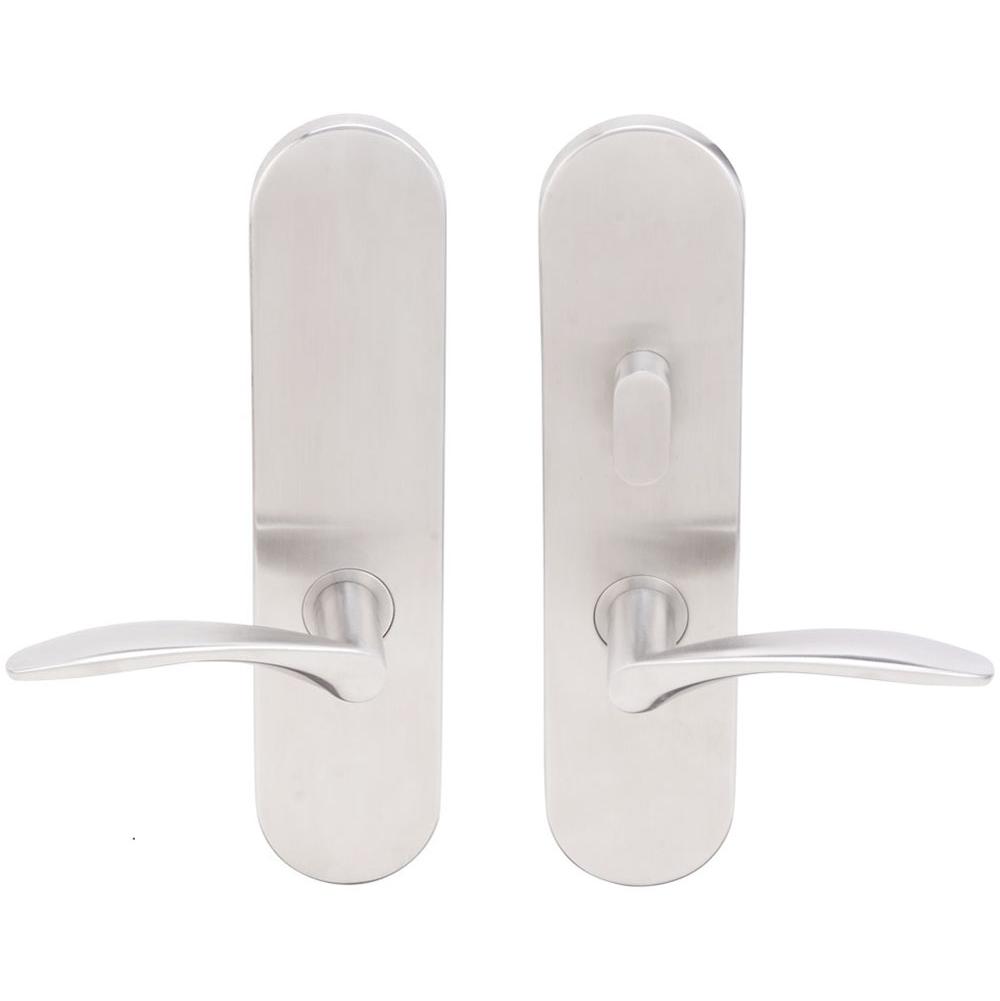 INOX - LA 311 Crest, TL4 w/Privacy Bolt, 2-3/8'' BS,32D,LH - Satin Stainless Steel