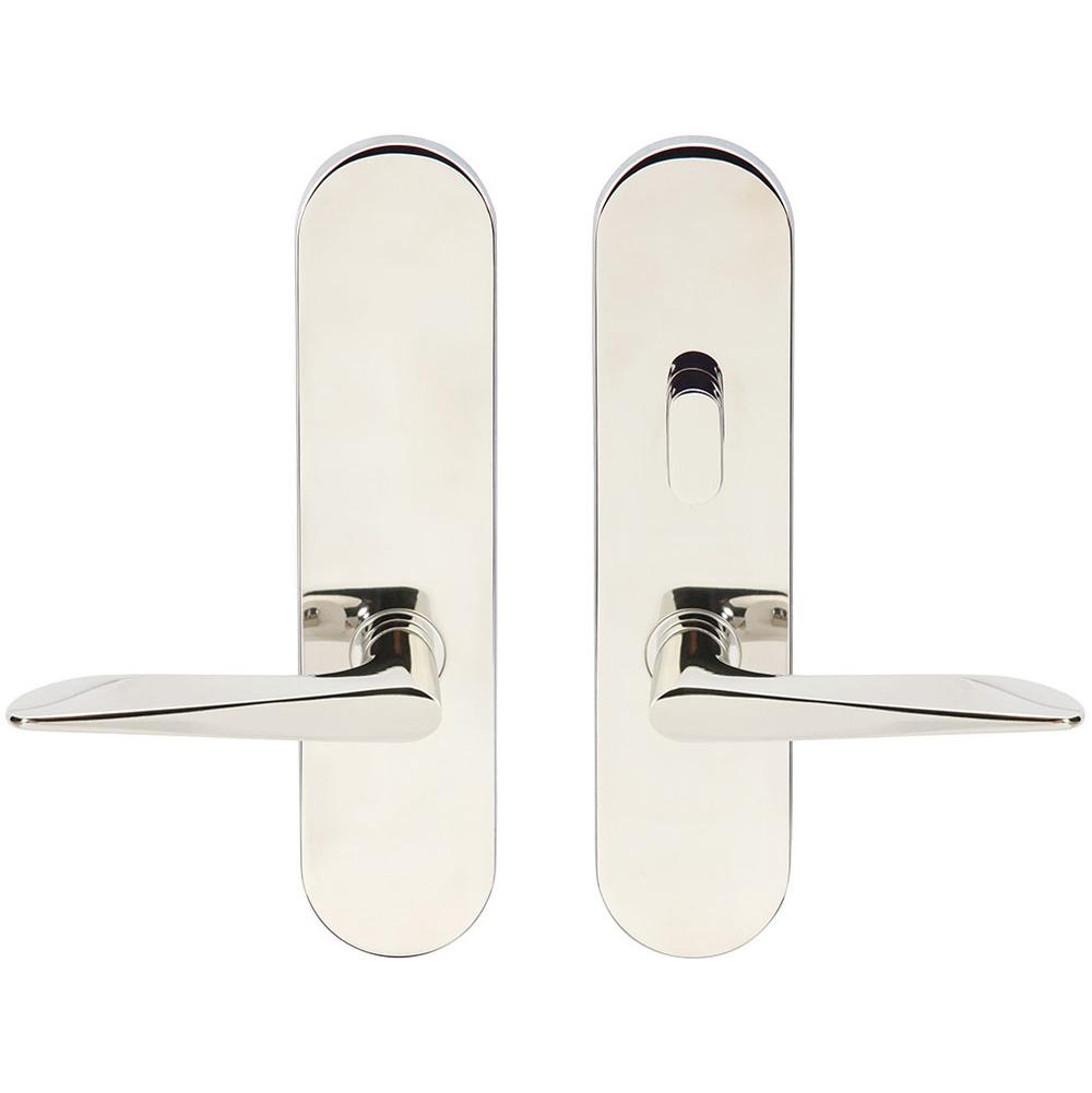 INOX - LA 344 Ecco, TL4 w/Privacy Bolt, 2-3/8'' BS,32,LH - Polished Stainless Steel