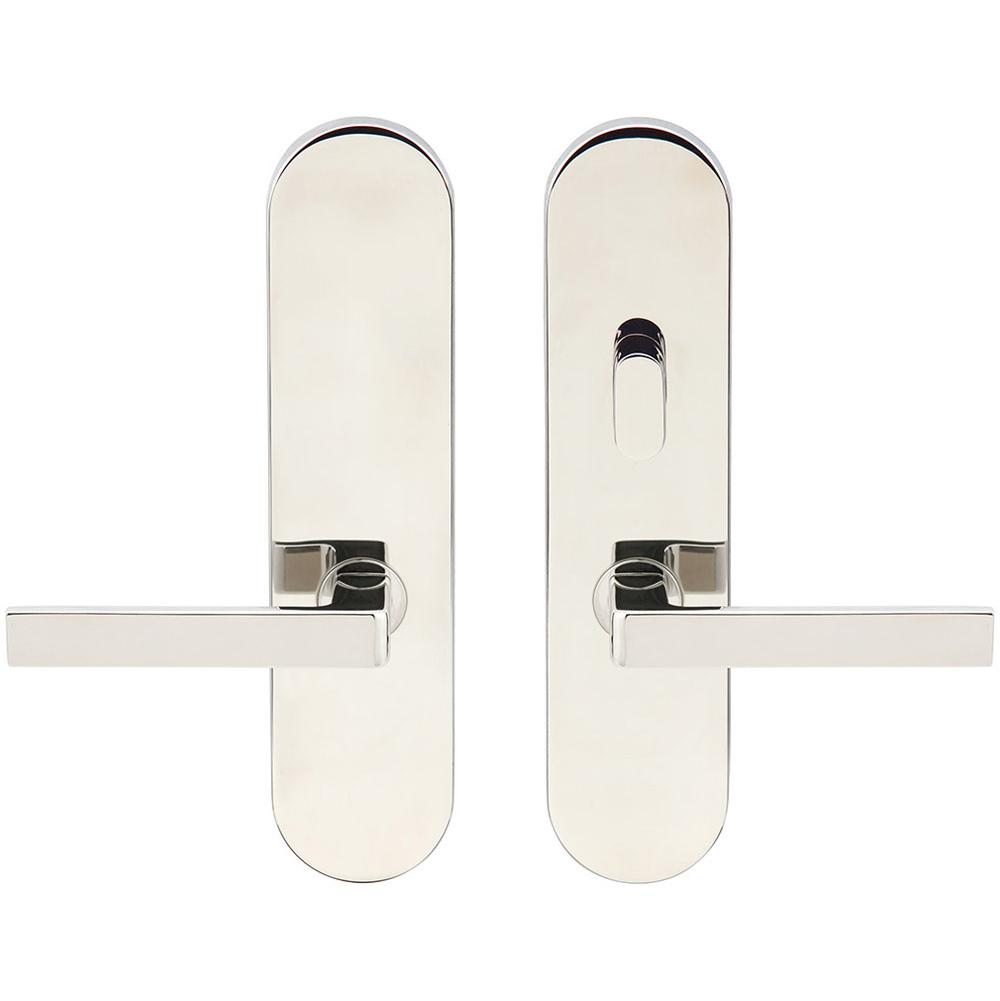 INOX - LA 345 Tokyo, TL4 w/Privacy Bolt, 2-3/8'' BS,32,LH - Polished Stainless Steel