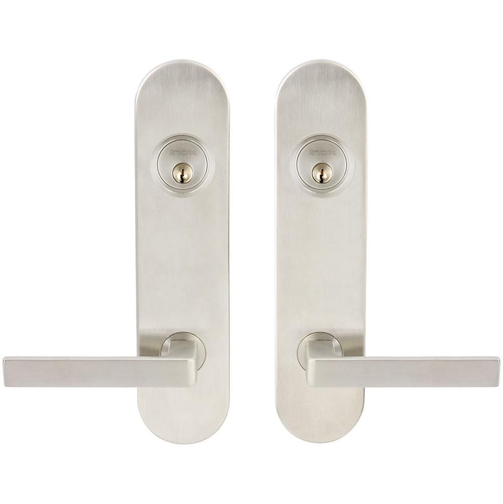 INOX - LA 345 Tokyo,TL4 Entry,Double Cyl 2-3/4'' BS,32D - Satin Stainless Steel