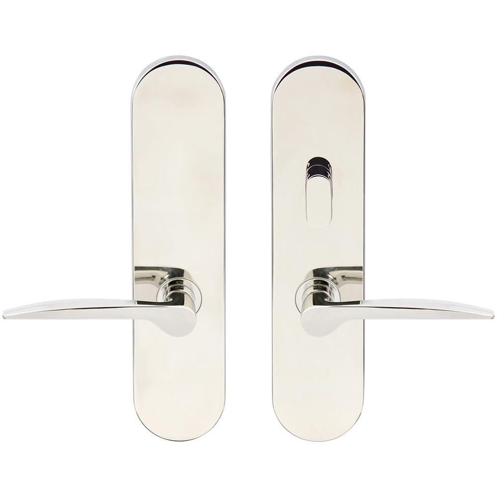 INOX - LA 351 Toronto, TL4 w/Privacy Bolt, 2-3/4'' BS,32,LH - Polished Stainless Steel