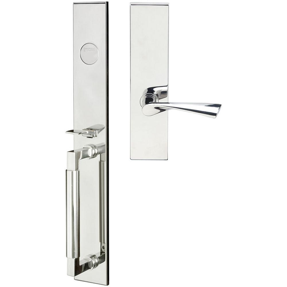 INOX - ME Handleset MT Mortise 211 Breeze Full Dummy 32 RH - Polished Stainless Steel