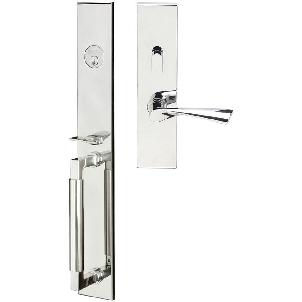INOX - ME Handleset MT Mortise 211 Breeze Entry 2-1/2'' 32 RH - Polished Stainless Steel