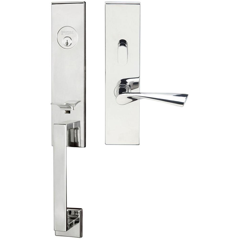 INOX - MH Handleset MT Mortise 211 Breeze Entry 2-3/4'' 32 RH - Polished Stainless Steel