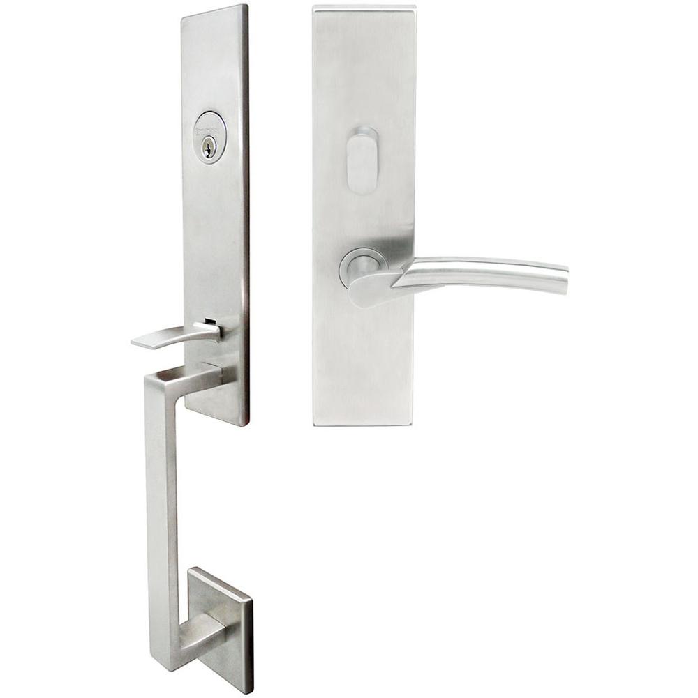INOX - MH Handleset MT Mortise 223 Phoenix Entry 2-3/4'' 32D RHR - Satin Stainless Steel