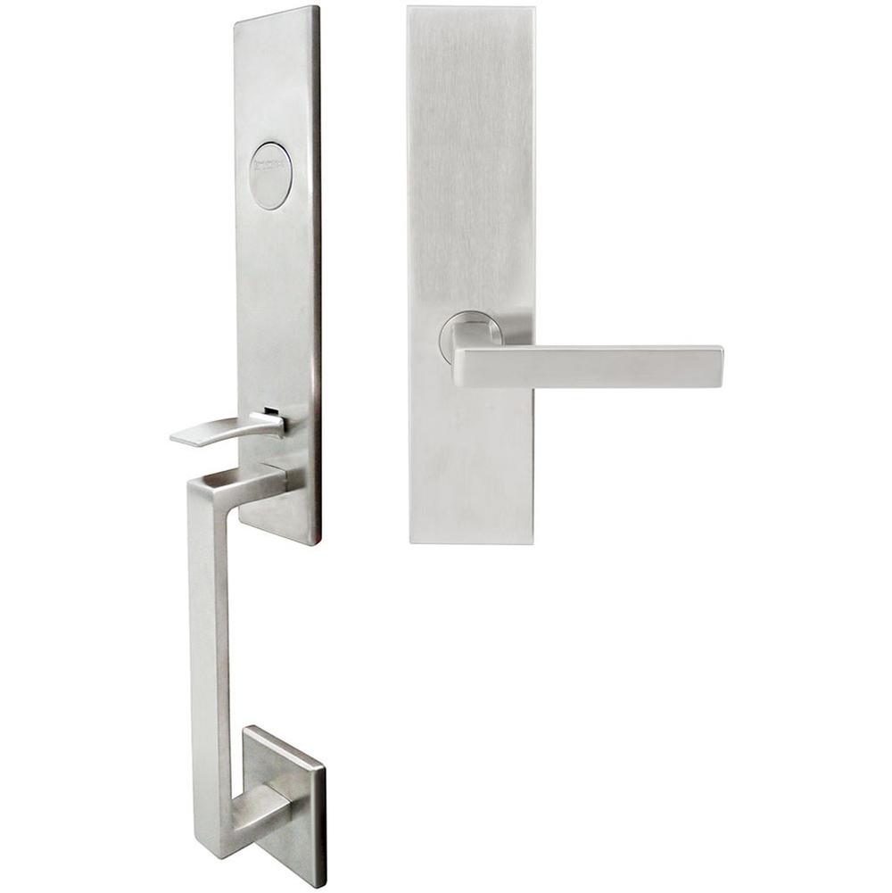 INOX - MH Handleset MT Mortise 345 Tokyo Full Dummy 32D LH - Satin Stainless Steel