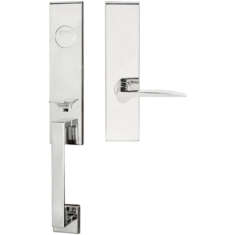 INOX - MH Handleset MT Mortise 351 Toronto Full Dummy 32 LH - Polished Stainless Steel