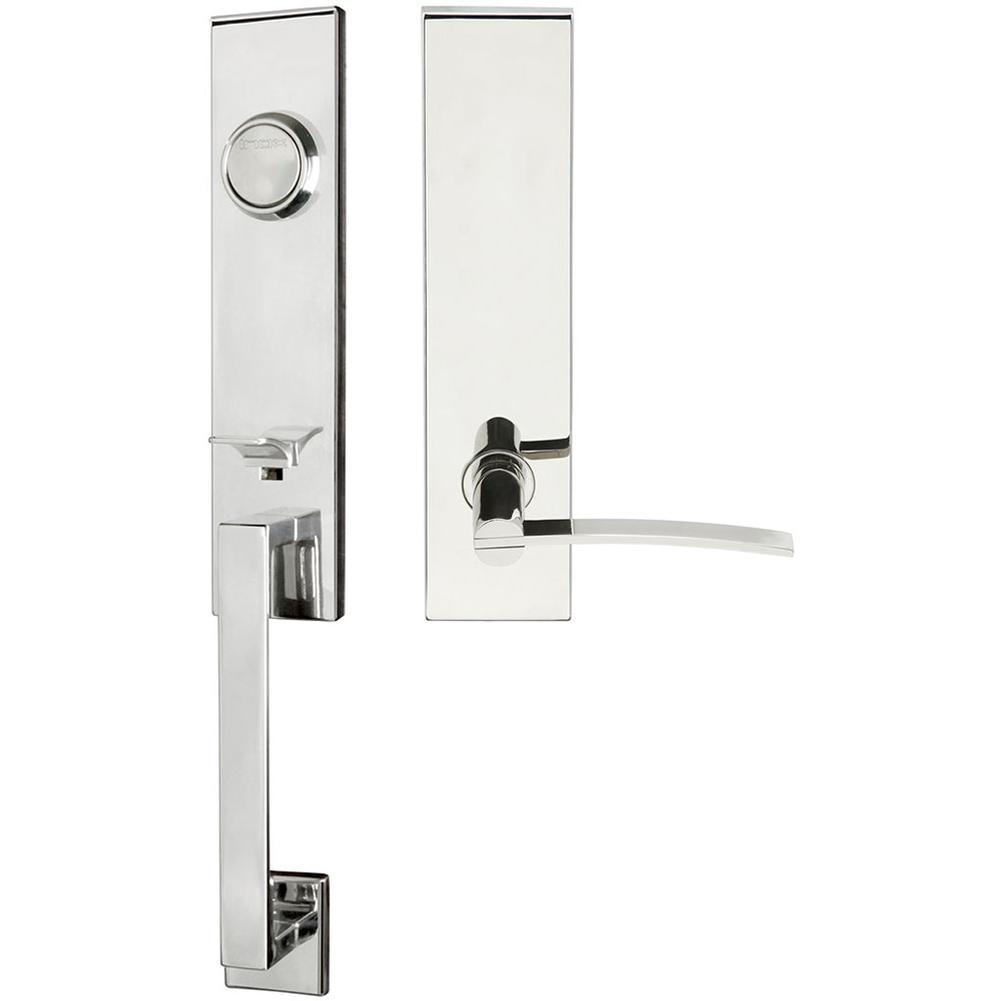 INOX - MH Handleset Tubular Horizon Full Dummy 32 RH - Polished Stainless Steel