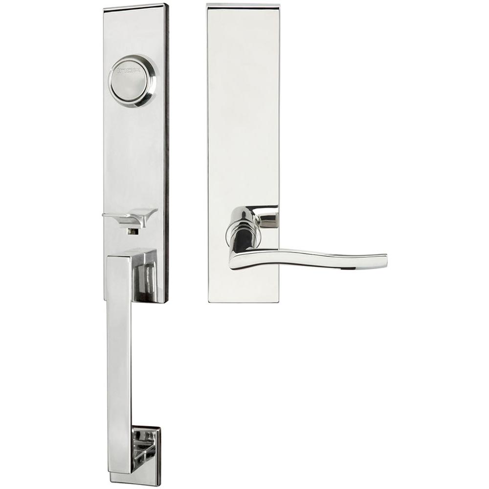INOX - MH Handleset Tubular Waterfall Full Dummy 32 RH - Polished Stainless Steel