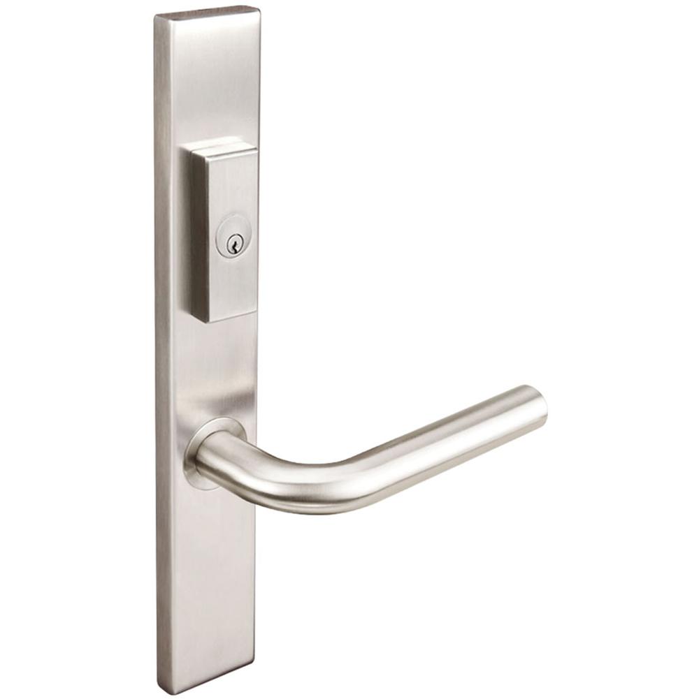 INOX - MU Multipoint 101 Cologne US Entry Lever Low US32D RH - Satin Stainless Steel