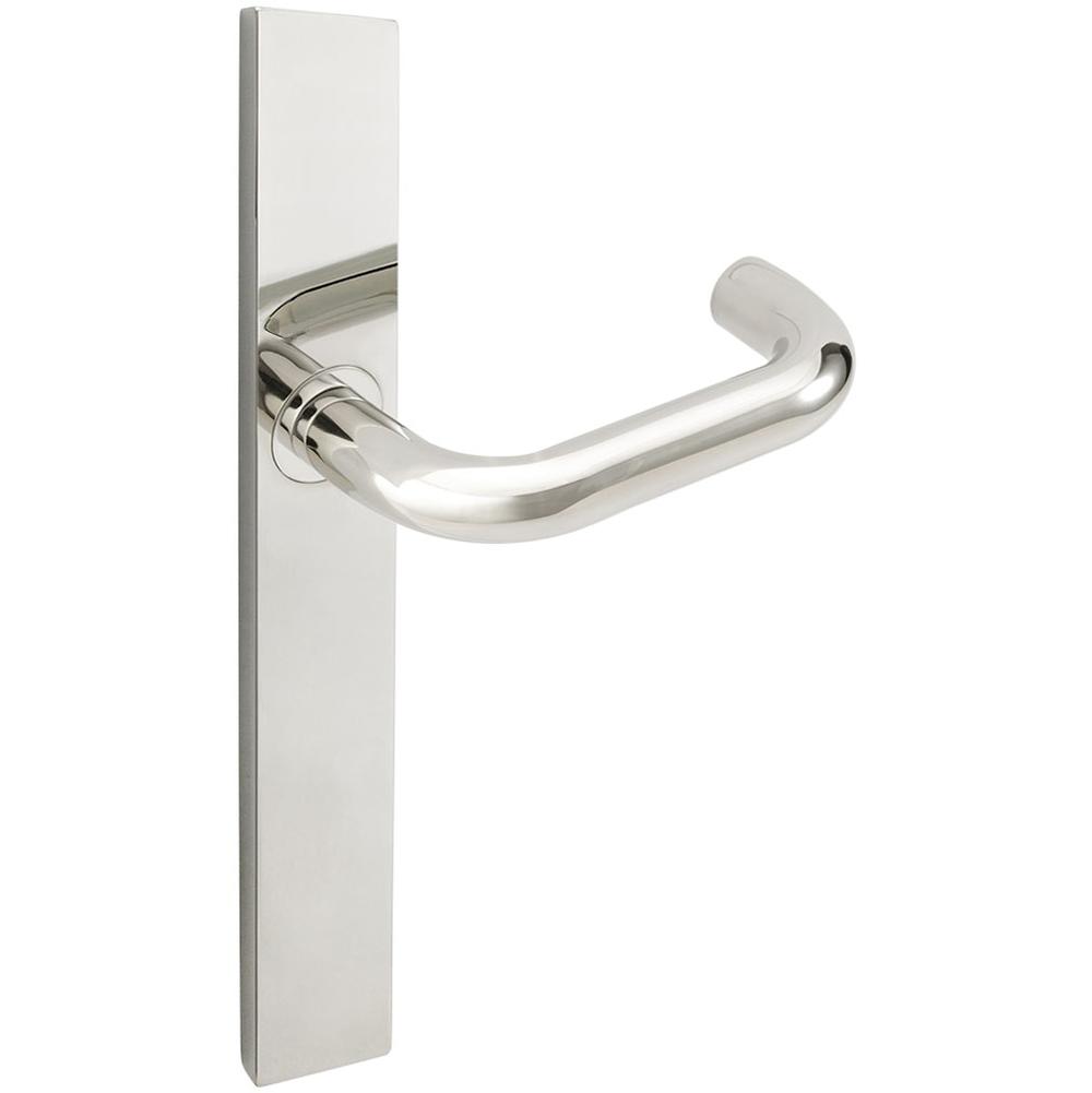 INOX - MU Multipoint 102 Munich US Patio Lever High US32 RH - Polished Stainless Steel