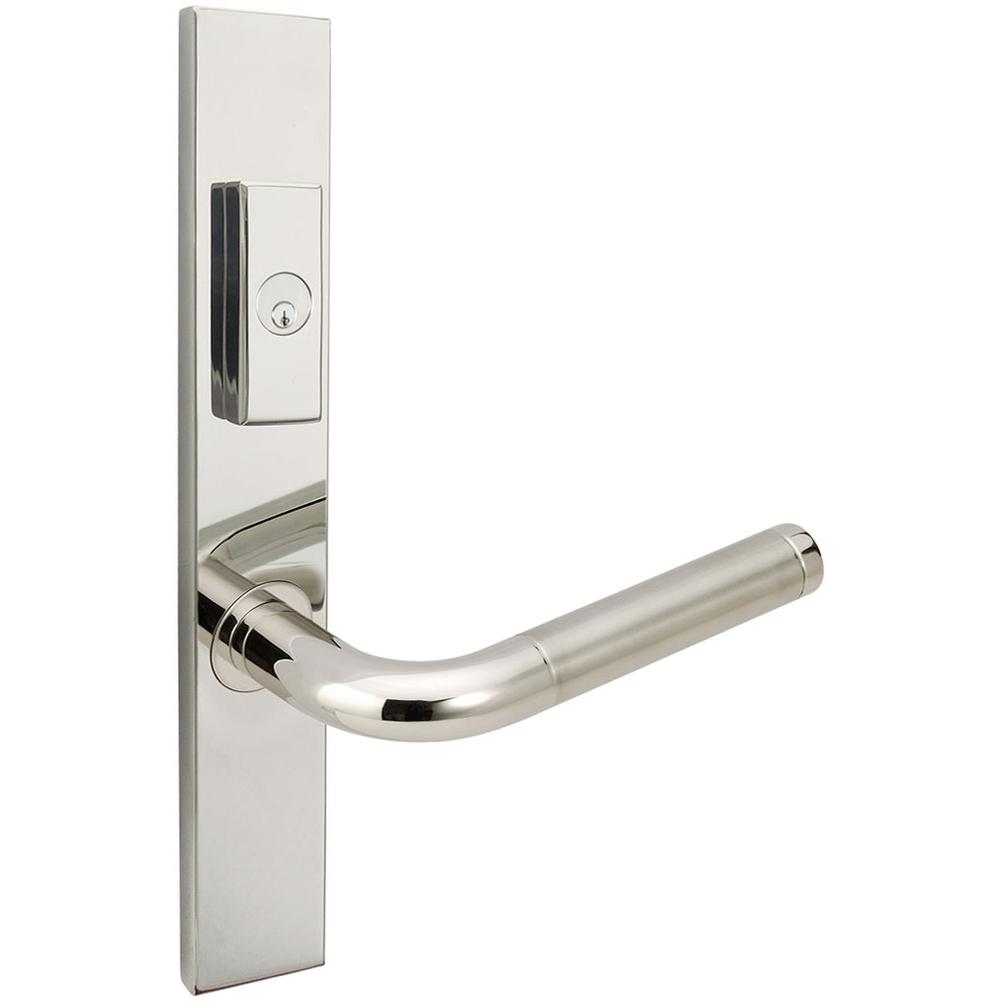 INOX - MU Multipoint 108 Vienna US Entry Lever Low SP LH - Satin Stainless Steel