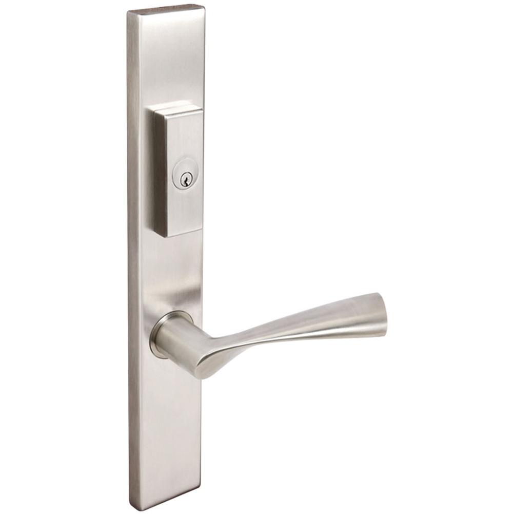 INOX - MU Multipoint 211 Breeze US Entry Lever Low US32D LH - Satin Stainless Steel