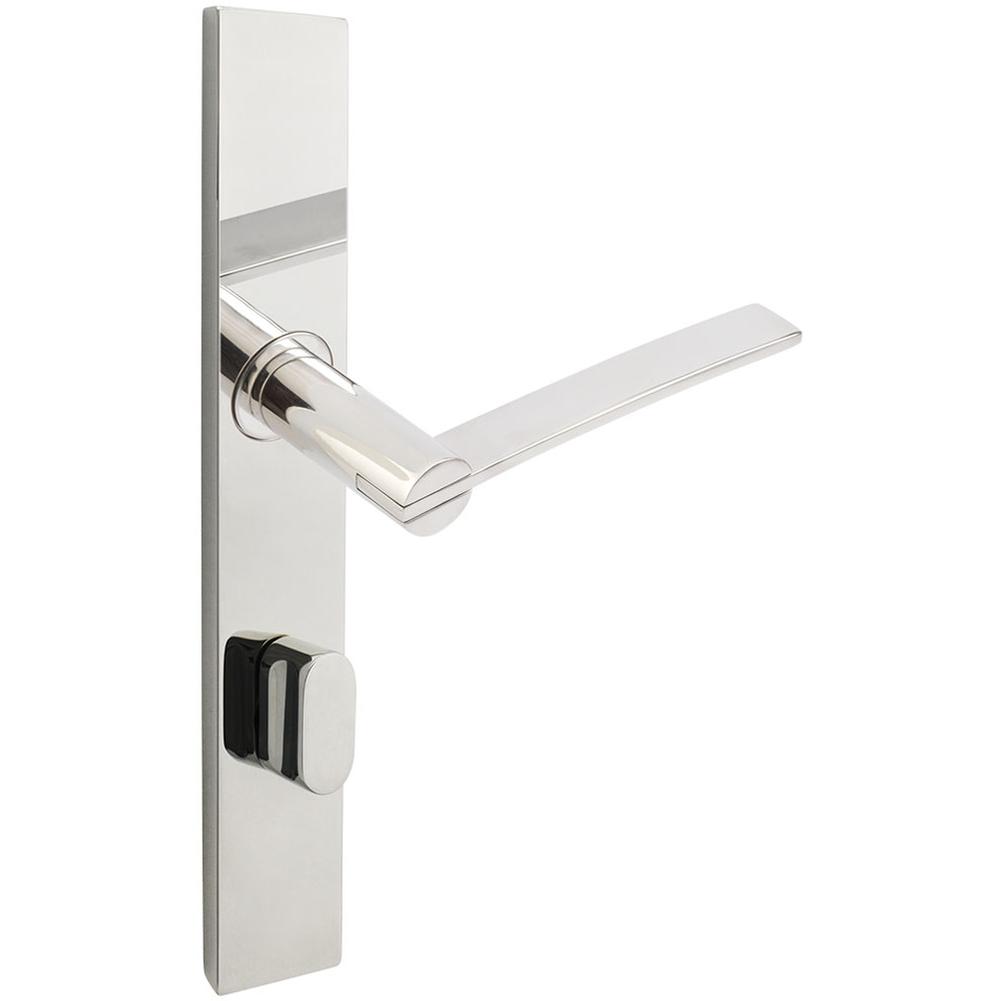 INOX - MU Multipoint 217 Horizon US Entry Lever High US32 RH - Polished Stainless Steel