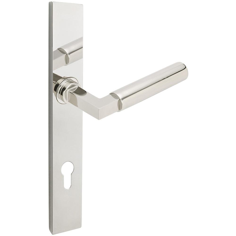 INOX - MU Multipoint 221 Aurora Euro Entry Lever High US32 RH - Polished Stainless Steel