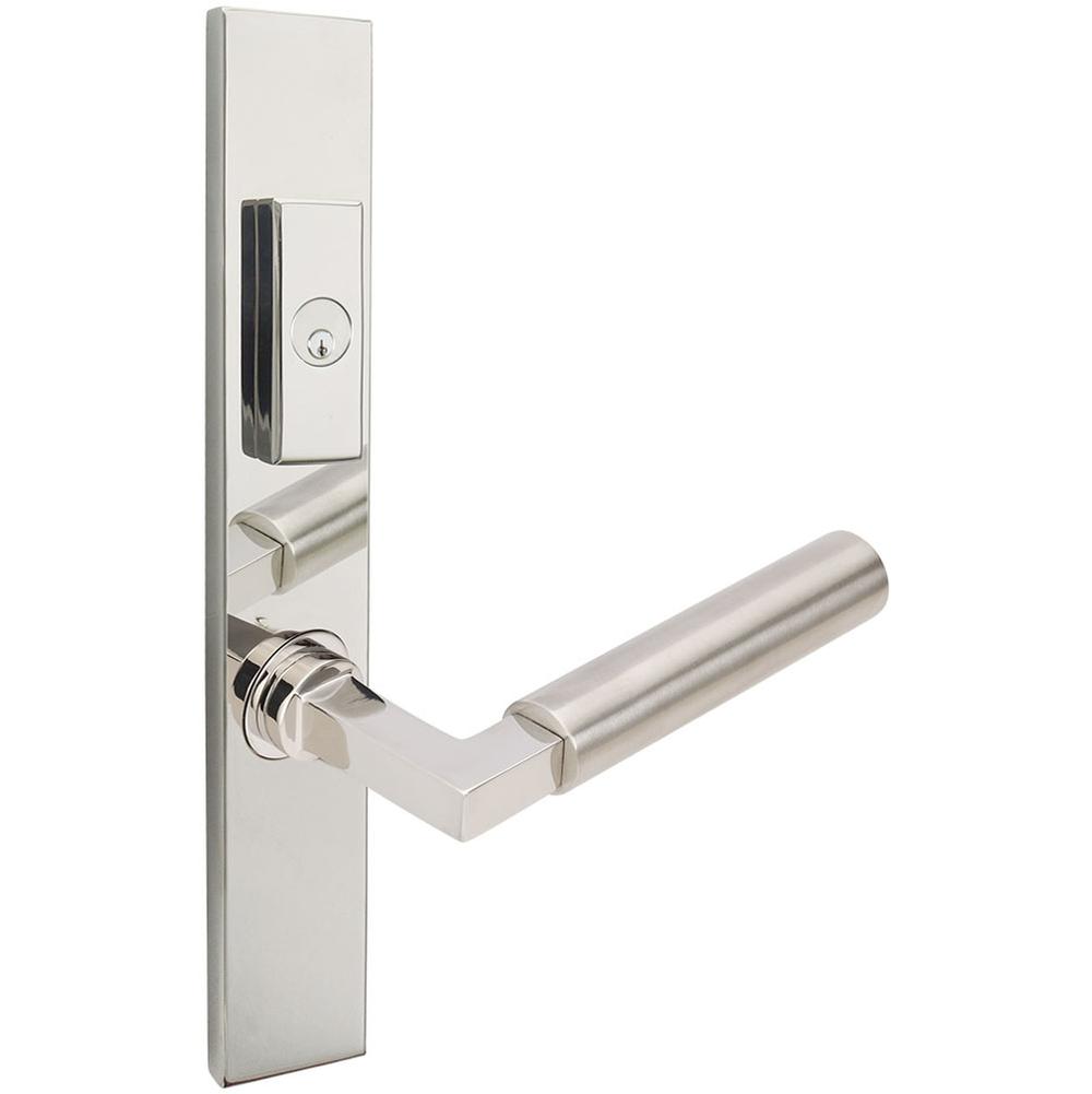INOX - MU Multipoint 221 Aurora US Entry Lever Low SP RH - Satin Stainless Steel