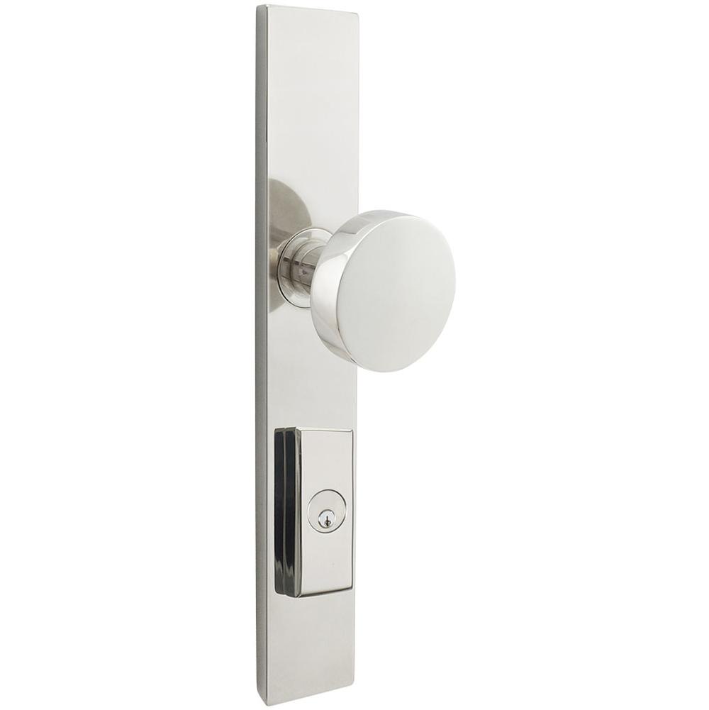 INOX - MU Multipoint 379 Arctic US Entry Lever High US32 NH - Polished Stainless Steel