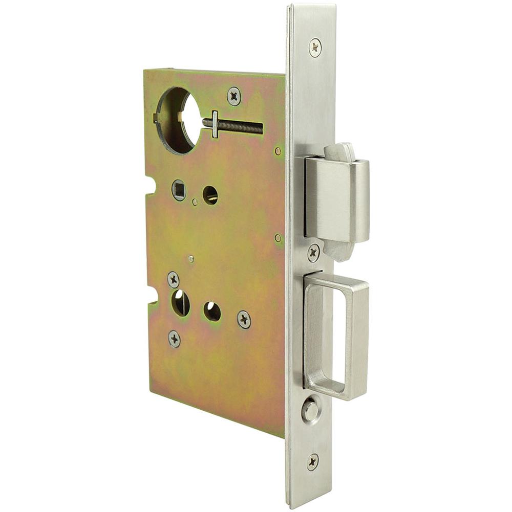 INOX - 8450 Pocket Lock Entry, FH27 Trim, 38 - Aged Brass