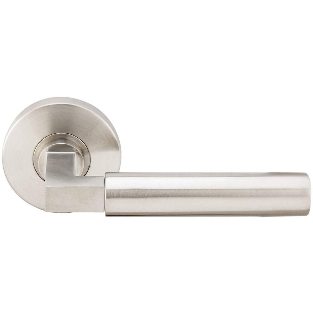INOX - RA 221 Aurora, TL4 Half Passage, 2-3/4'' BS,32D, LH - Satin Stainless Steel