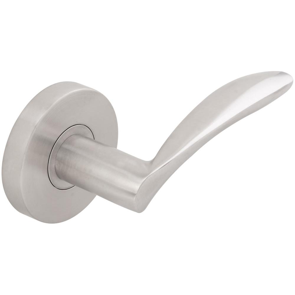 INOX - RA 311 Crest, TL4 Half Passage, 2-3/4'' BS,32D, RH - Satin Stainless Steel