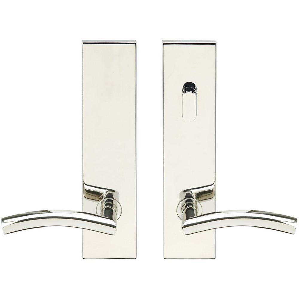INOX - SF 104 Brussels, TL4 w/Privacy Bolt, 2-3/4'' BS,32,LH - Polished Stainless Steel
