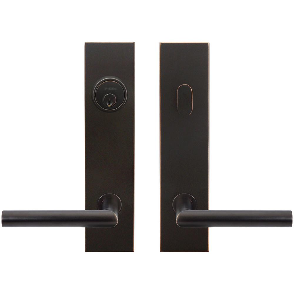 INOX - SF 105 Frankfurt,TL4 Entry,Single Cyl 2-3/4'' BS,10B,LH - Oil Rubbed Bronze