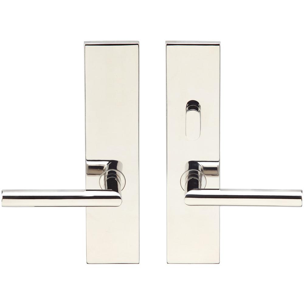 INOX - SF 105 Frankfurt, TL4 w/Privacy Bolt, 2-3/8'' BS,32,LH - Polished Stainless Steel